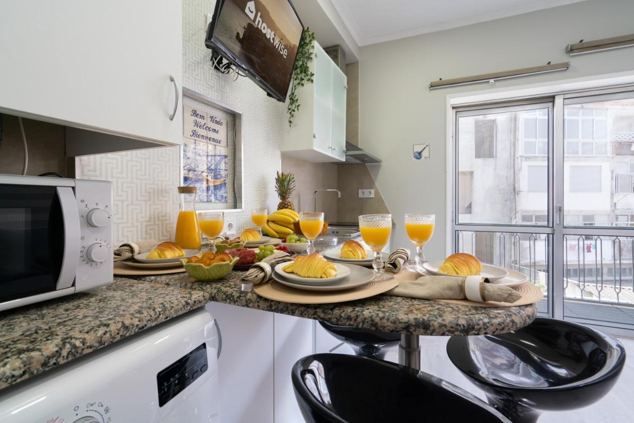 Host Wise - Modern Flats With Stunning Terrace Or Balcony - Central Location Porto Exterior foto